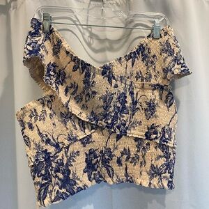 Express crop top size large